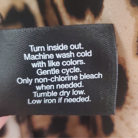 🌺LANE BRYANT Dramatic High-Low Leopard Print Button Down Top Size 26🌺 - Picture 9 of 10